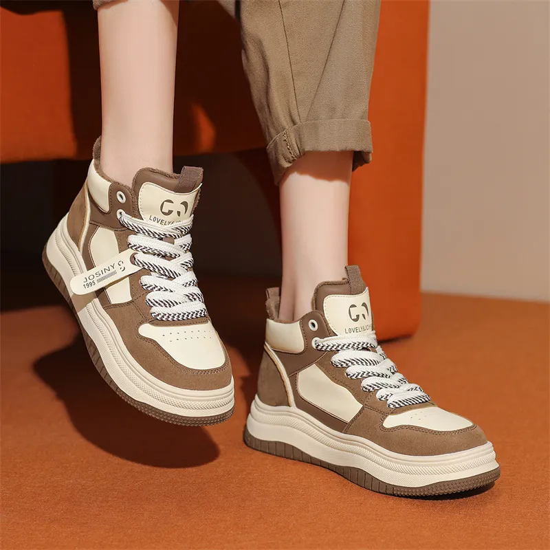 JOSINY High Top Skateboard Shoes Women's-3