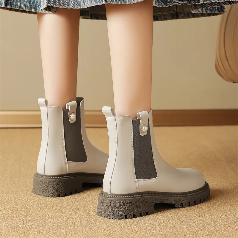 JOSINY Short Chelsea Boots 4cm Women's-9