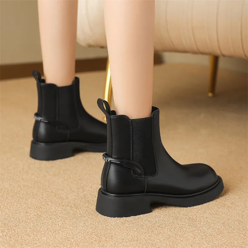 JOSINY Short Chelsea Boots 4cm Women's-5