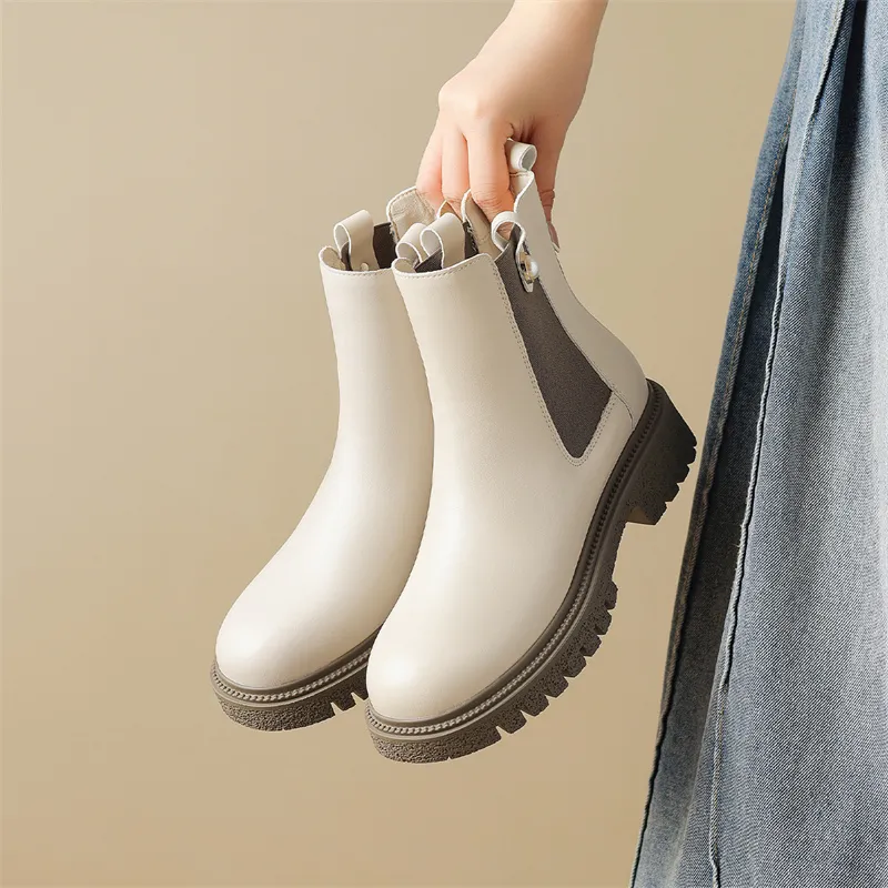 JOSINY Short Chelsea Boots 4cm Women's-11