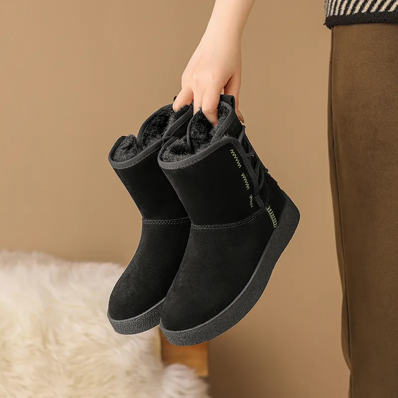 JOSINY Thermal Short Snow Boots Women's-5
