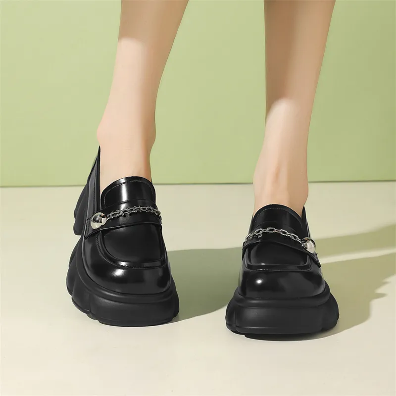 JOSINY Loafers Women's Black/Ecru-3