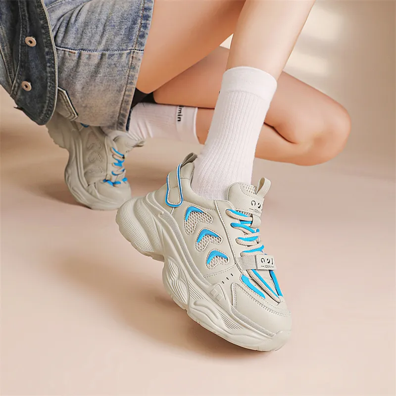 JOSINY Low-Top Chunky Sneakers 7cm Women's-6
