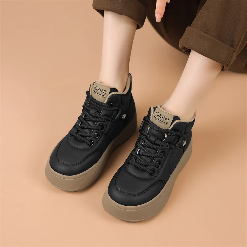JOSINY Ankle Boots Women's Black/Beige/Brown/Ecru-18