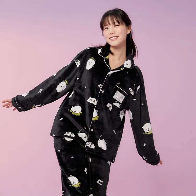 SPAO x ZICHAOXIONG Pajama Set Unisex-4