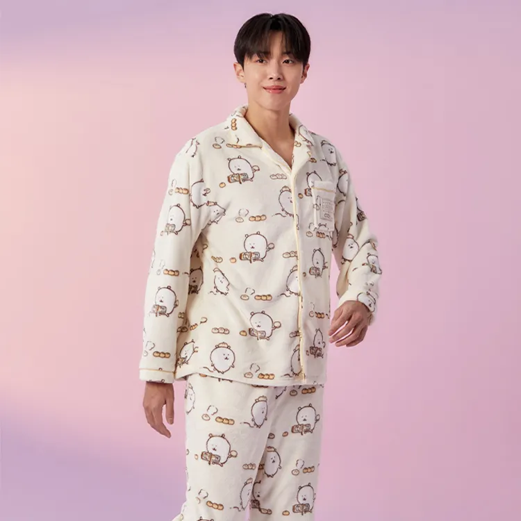 SPAO x ZICHAOXIONG Pajama Set Unisex-14