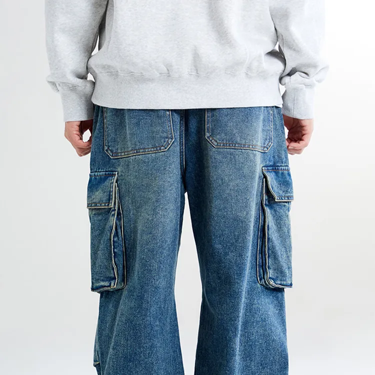 SPAO Jeans Men's Vintage Indigo-5