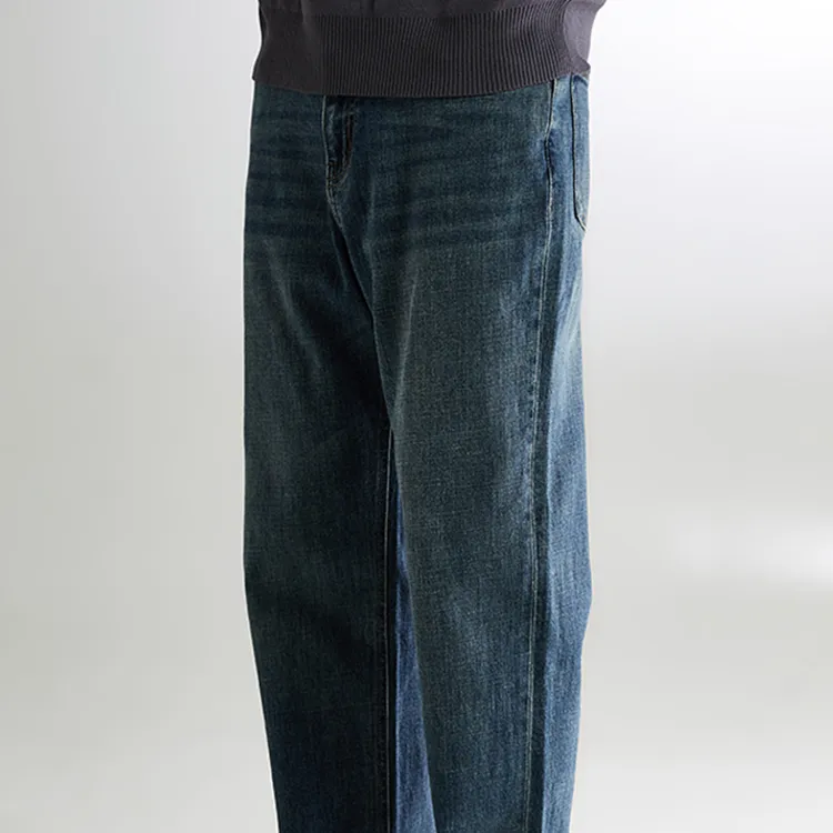 SPAO Jeans Men Denim Dark Blue-2