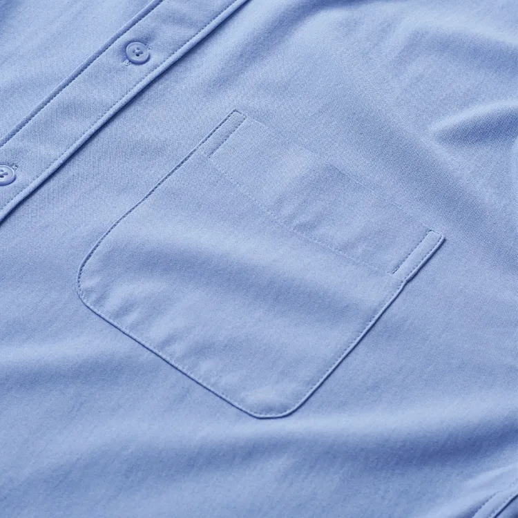 SPAO Shirts Men Light Blue-3