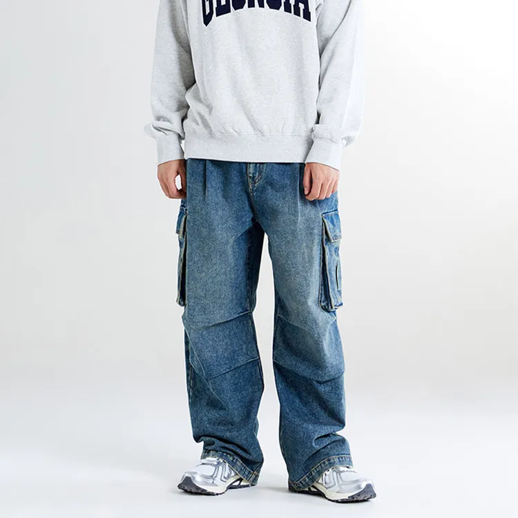 SPAO Jeans Men's Vintage Indigo-1