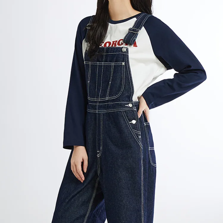SPAO Overalls Women's Marine Blue-1