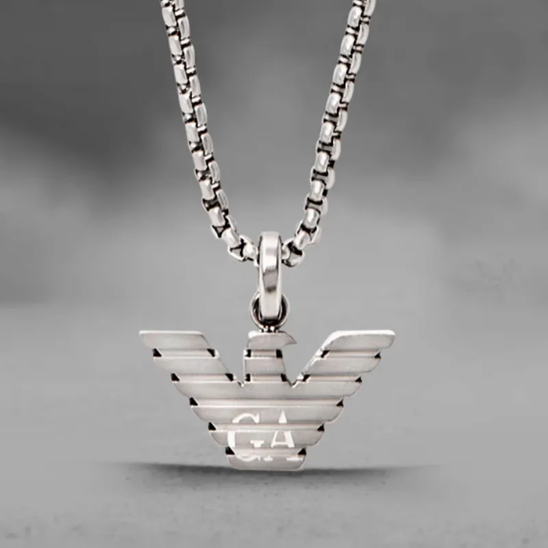 EMPORIO ARMANI - Necklaces Men's Silver-2