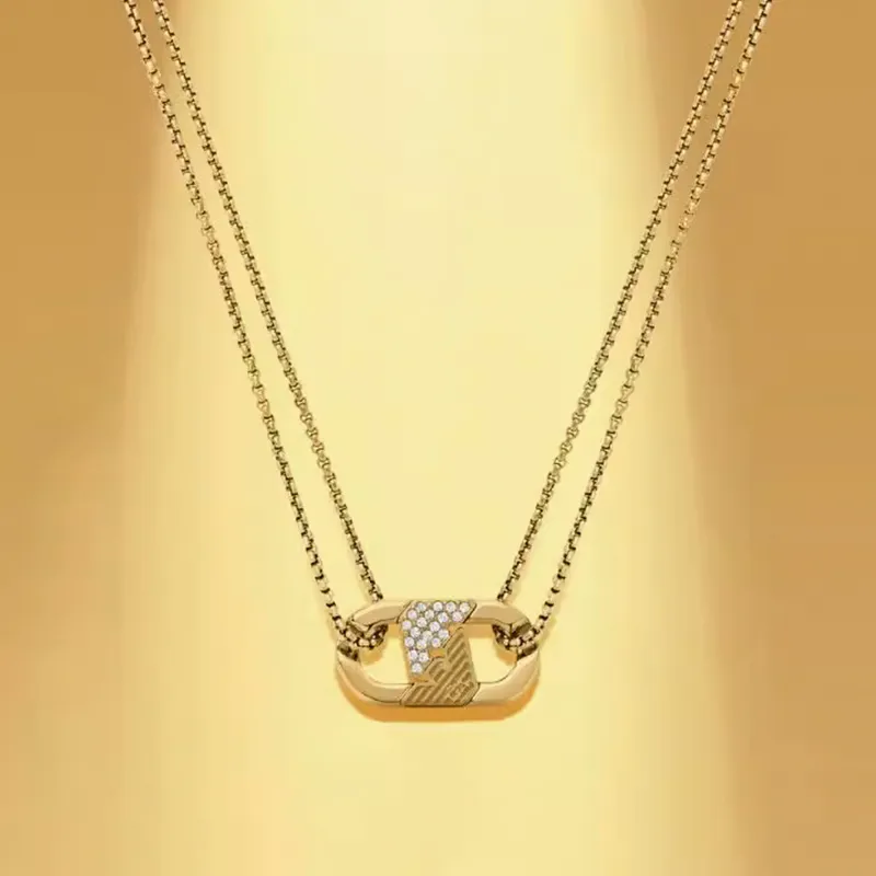 EMPORIO ARMANI Necklaces Women's Gold-1