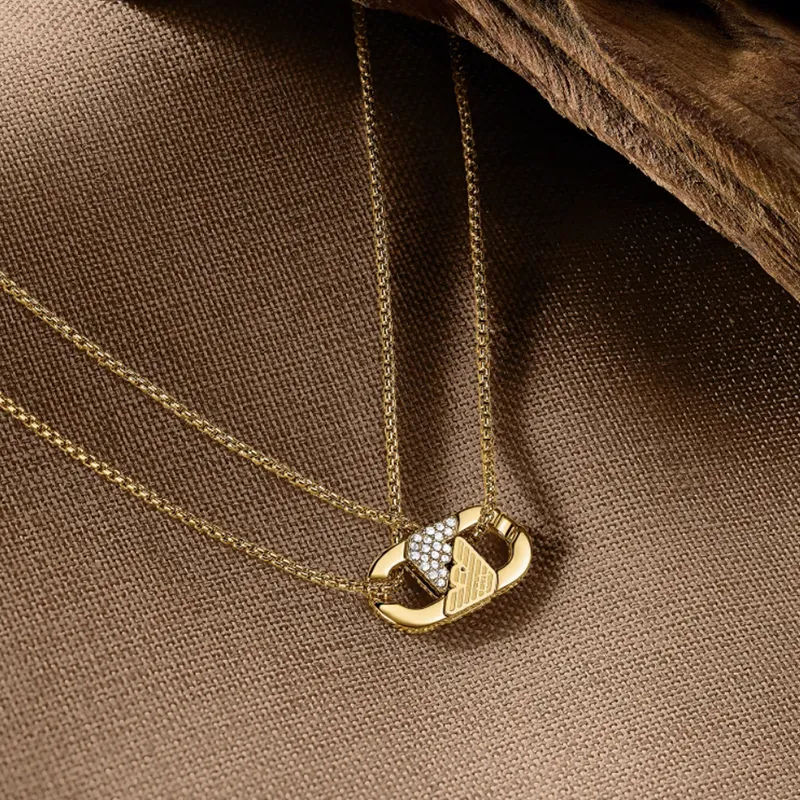 EMPORIO ARMANI Necklaces Women's Gold-2
