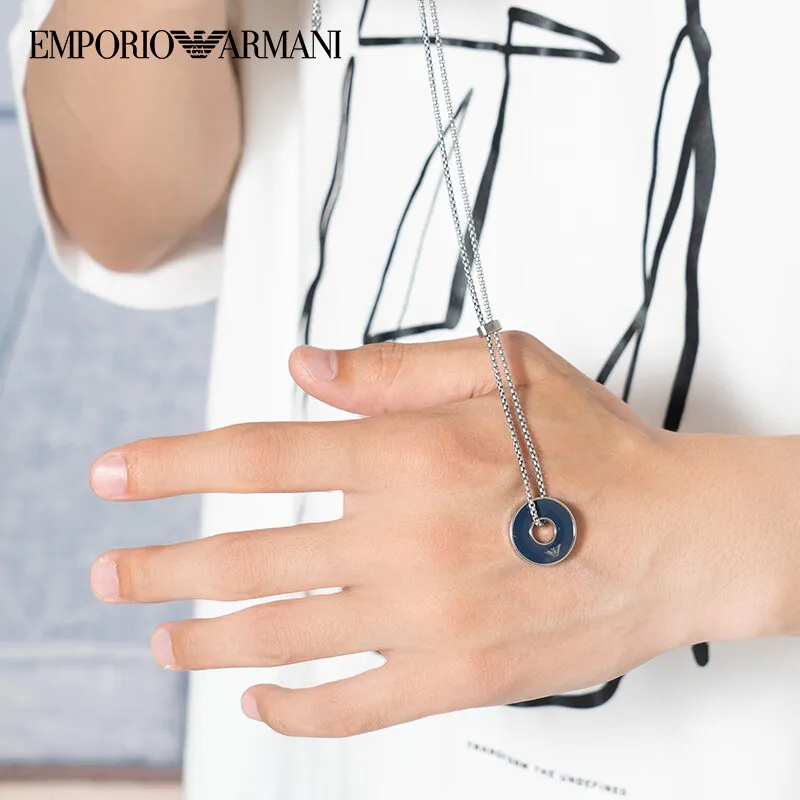 EMPORIO ARMANI Stainless Steel Necklaces Men's-2