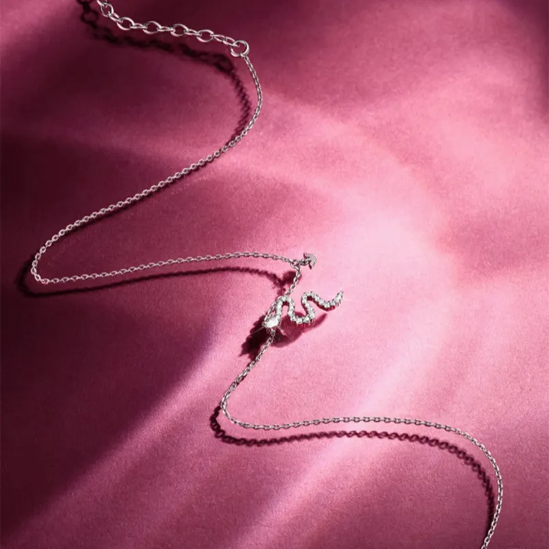 EMPORIO ARMANI S925 Silver Necklaces Women's Silver-2