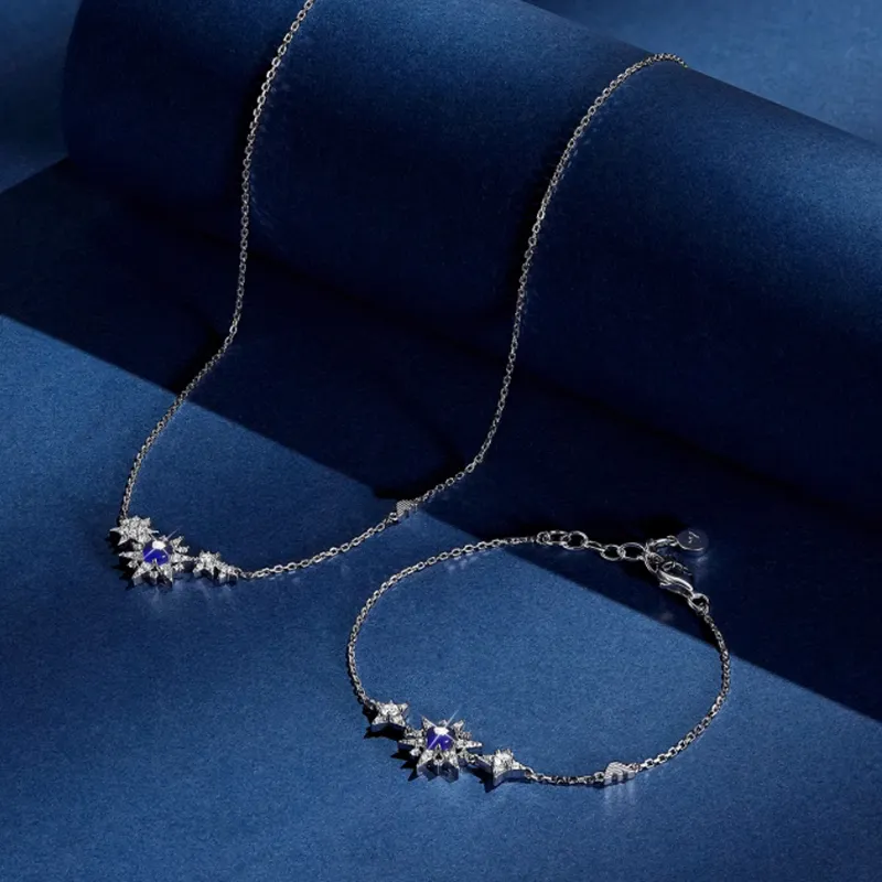EMPORIO ARMANI Sterling Silver Station Necklace-1