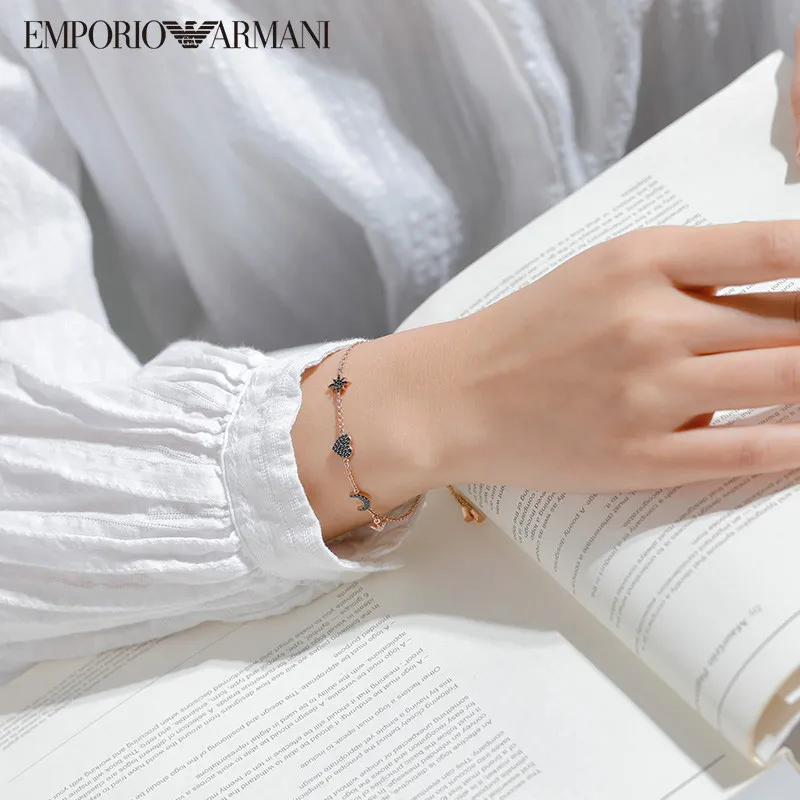 EMPORIO ARMANI 925 Sterling Silver Bracelets Women's-1