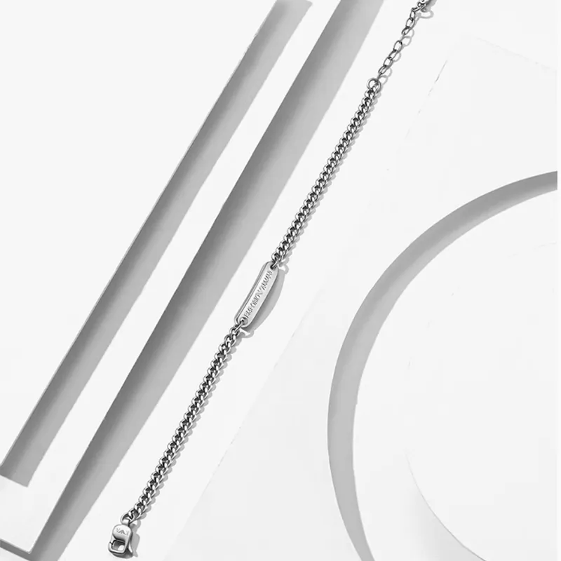 EMPORIO ARMANI Stainless Steel Bracelets Men's Silver-4
