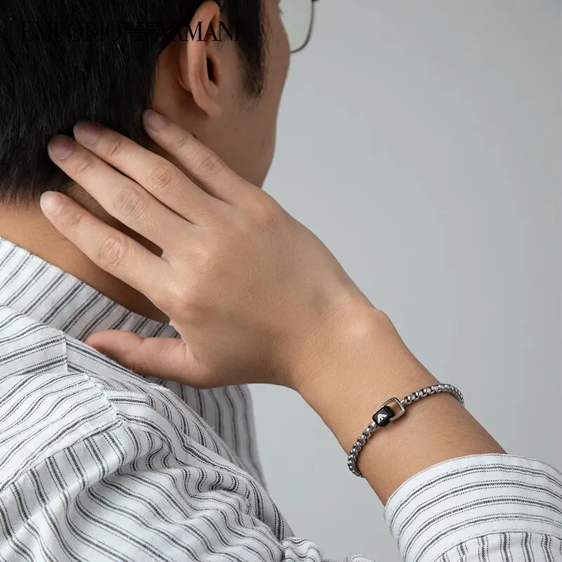 EMPORIO ARMANI INTERLOCKI Bracelets Men-1