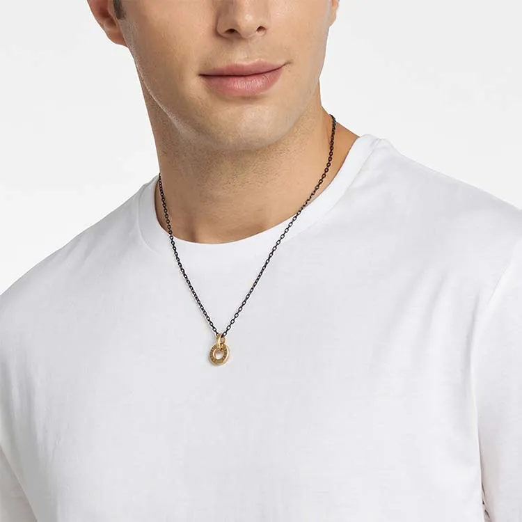 EMPORIO ARMANI Titanium Steel Necklaces Men's-3