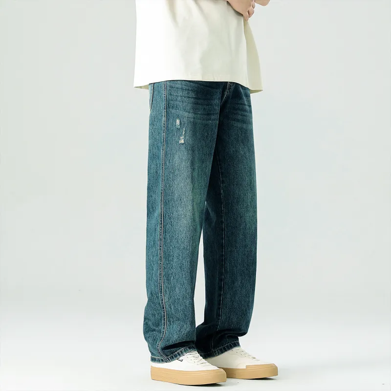 Fingercroxx Jeans Unisex Blue-3