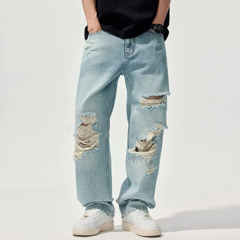 Fingercroxx Jeans Unisex Blue-3