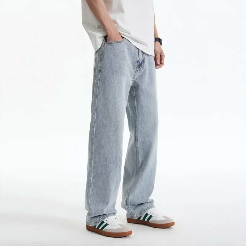 Fingercroxx Jeans Unisex Blue-3