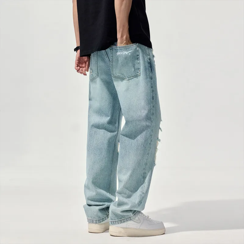 Fingercroxx Jeans Unisex Blue-6