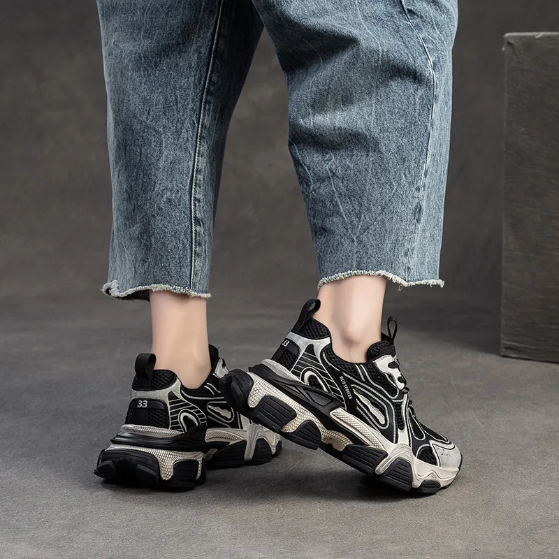 PLO CART Low Top Chunky Sneakers Women's-22