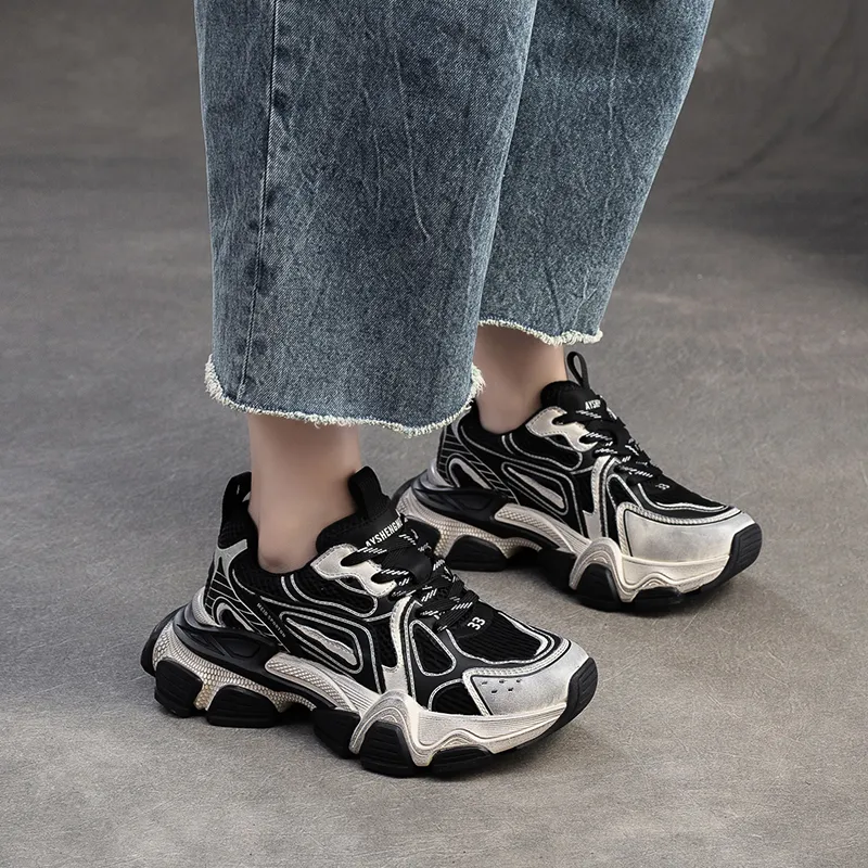 PLO CART Low Top Chunky Sneakers Women's-21