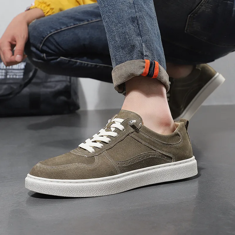 PLO CART Lightweight And Breathable Low Top Skateboard Shoes Men's-17