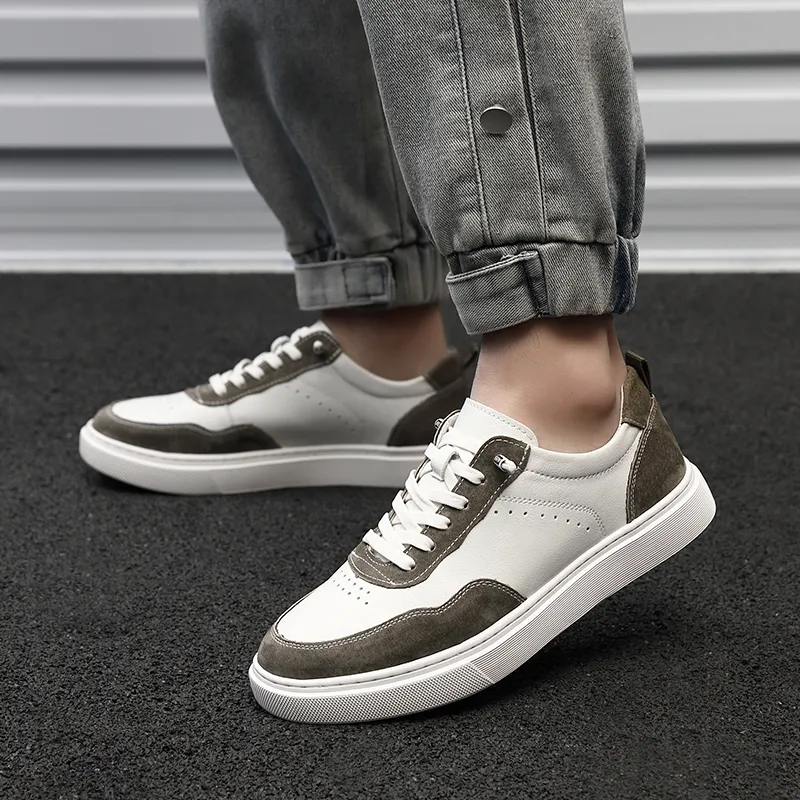 PLO CART Lightweight And Breathable Low Top Skateboard Shoes Men's-11