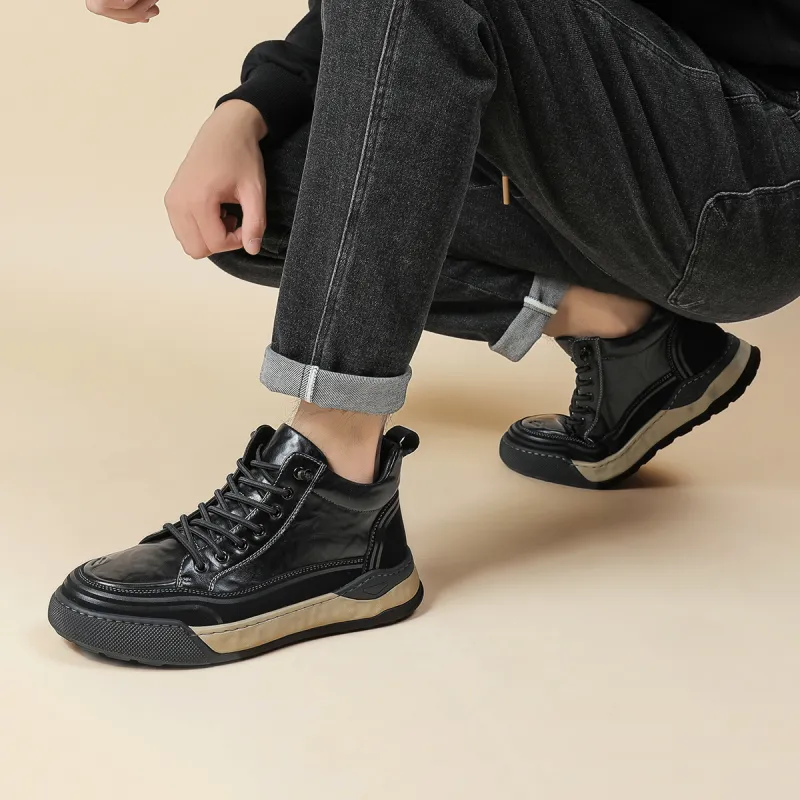 PLO CART High Top Skateboard Shoes Men's-8