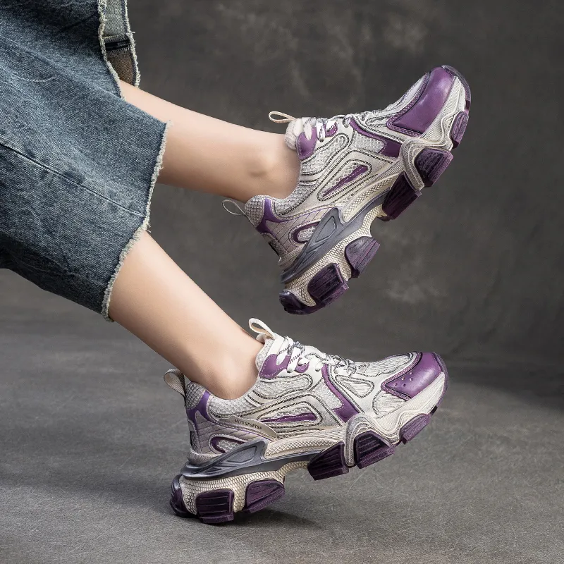 PLO CART Low Top Chunky Sneakers Women's-9