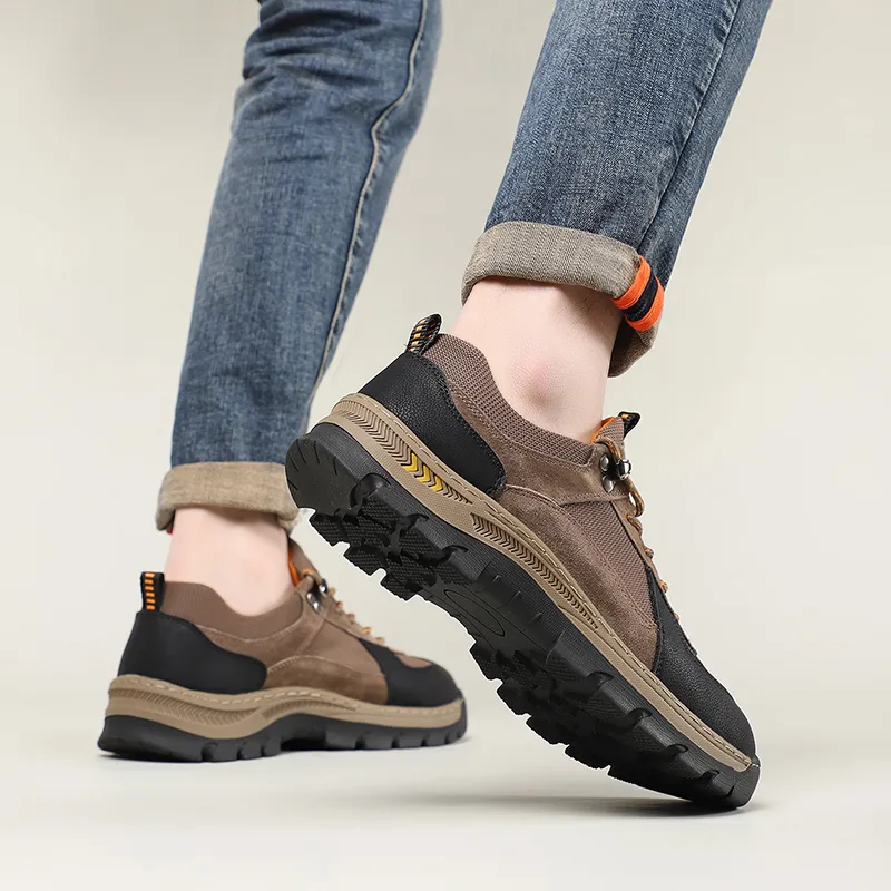 PLO CART Breathable And Lightweight Low Top Casual Shoes Men's-4