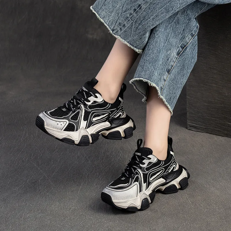PLO CART Low Top Chunky Sneakers Women's-23