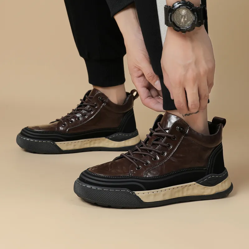 PLO CART High Top Skateboard Shoes Men's-21