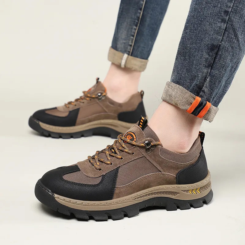 PLO CART Breathable And Lightweight Low Top Casual Shoes Men's-5