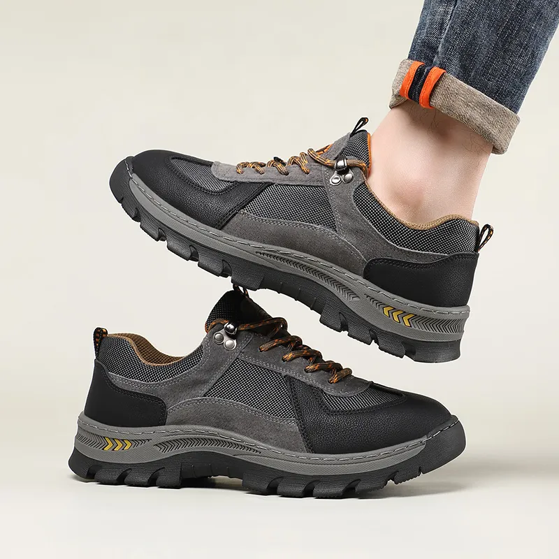 PLO CART Breathable And Lightweight Low Top Casual Shoes Men's-7