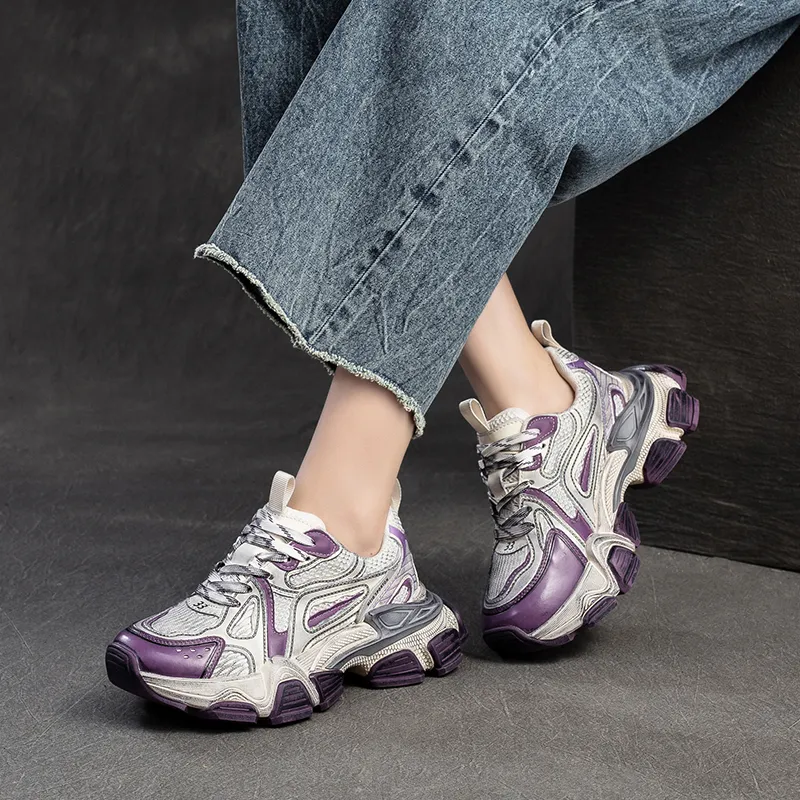 PLO CART Low Top Chunky Sneakers Women's-11