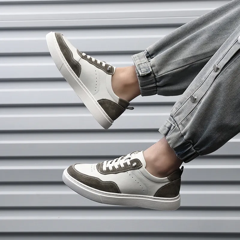PLO CART Lightweight And Breathable Low Top Skateboard Shoes Men's-13