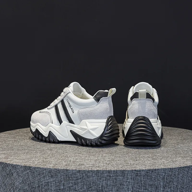 PLO CART Lightweight And Breathable Low Top Chunky Sneakers Women's-23