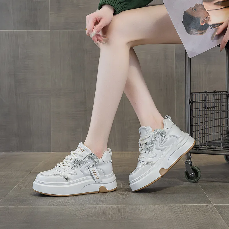 PLO CART Lightweight And Breathable Low Top Casual Shoes Women's-2