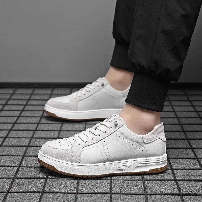 PLO CART Abrasion Resistant, Lightweight, And Breathable Low Top Skateboard Shoes Men's-21