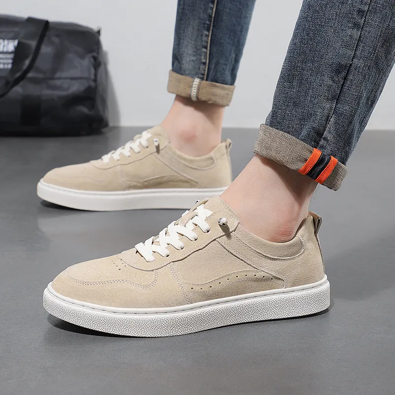 PLO CART Lightweight And Breathable Low Top Skateboard Shoes Men's-5