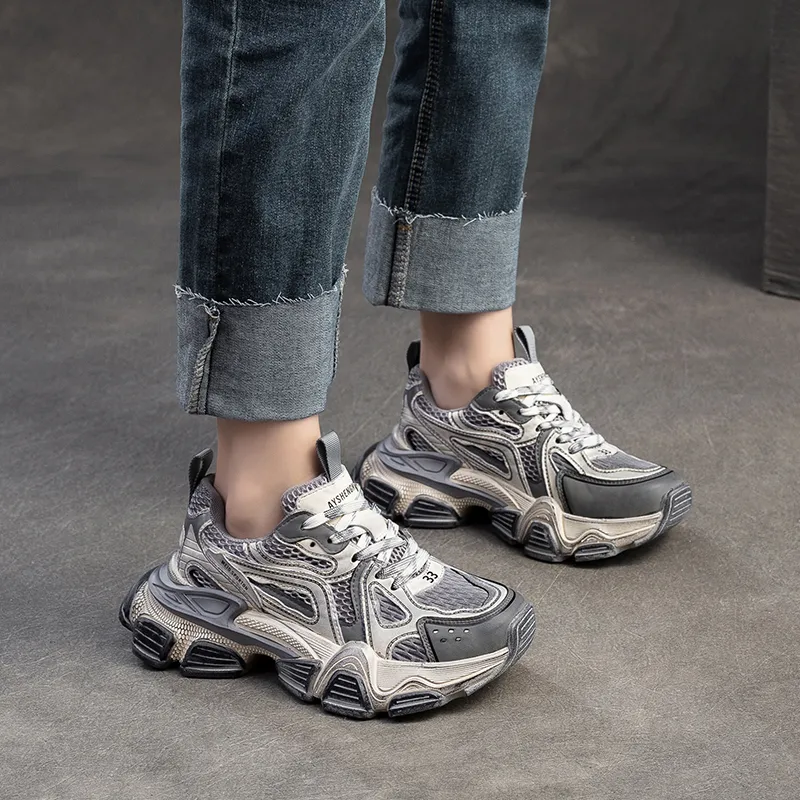 PLO CART Low Top Chunky Sneakers Women's-17