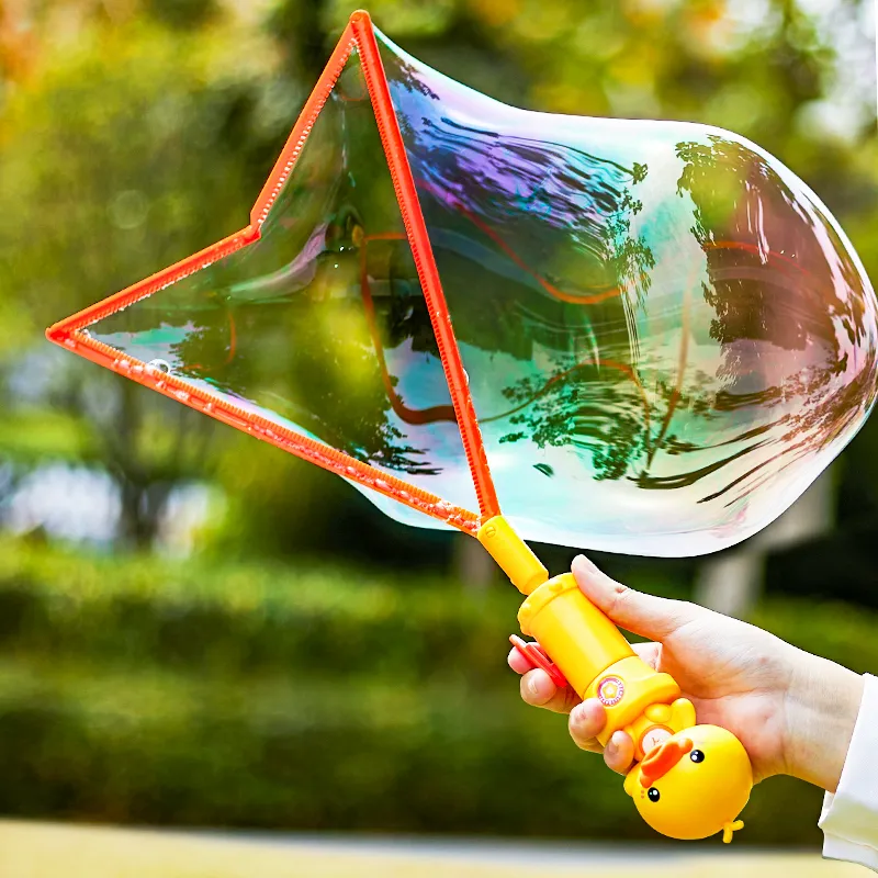 YISBRO Yellow Duck Bubbles Fun Stick Bubble Machines-1