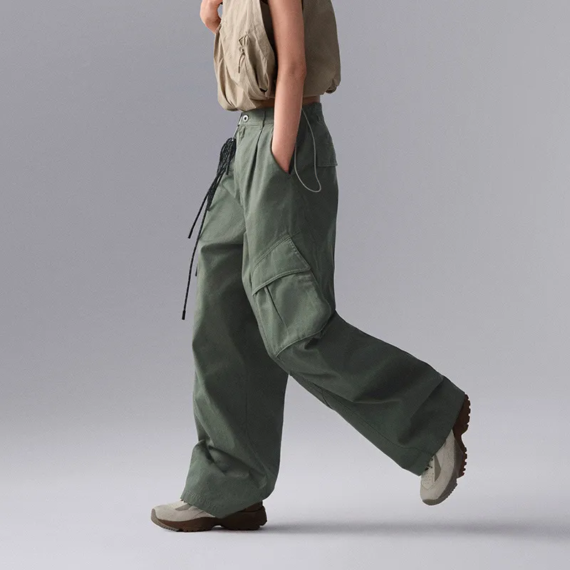 LiNing Casual Pants Women's Misty Scallion-4