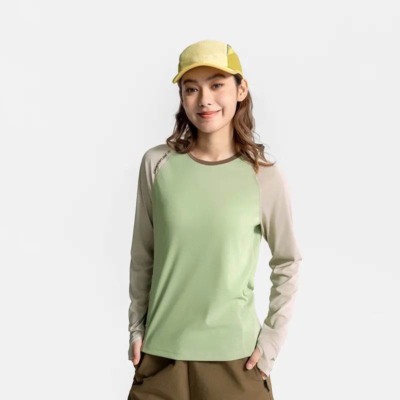 LiNing CF Tracing T Shirt Women's Sage Green-2
